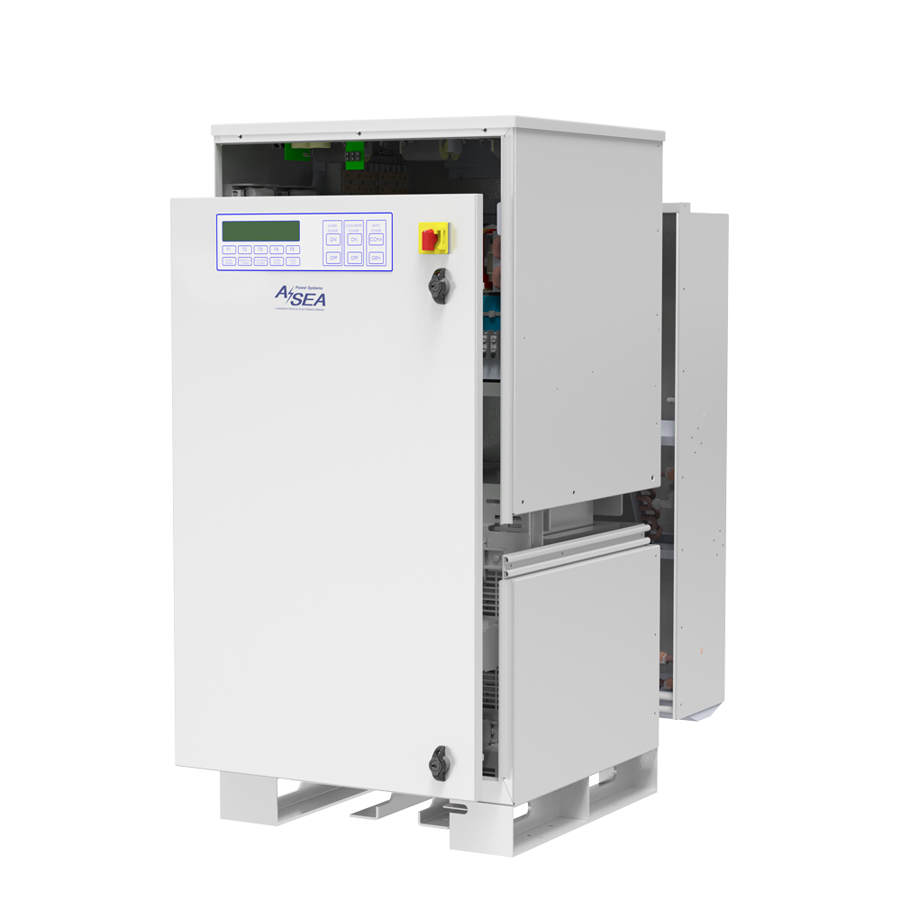 ASEA New Liquid Cooled Series LCZ Internally Water-Cooled Shore converter in 55-150kVA