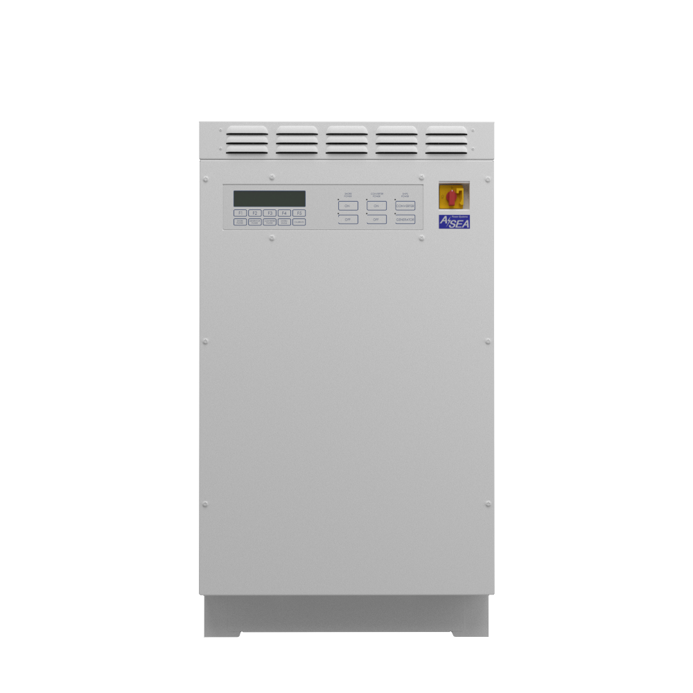 SAN DIEGO ASEA Liquid Cooled Series Internally oil-cooled shore power converter in 90-125kVA