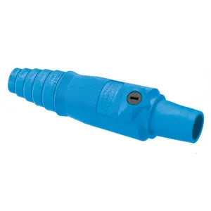 Blue Female Single Pole Cam-Lock 600V-400A
