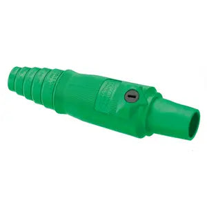 Green Female Single Pole Cam-Lock 600V-400A