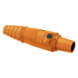 Orange Female Single Pole Cam-Lock 600V-400A