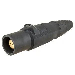 Black Male Single Pole Cam-Lock 600V-400A