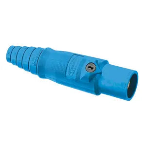 Blue Male Single Pole Cam-Lock 600V-400A