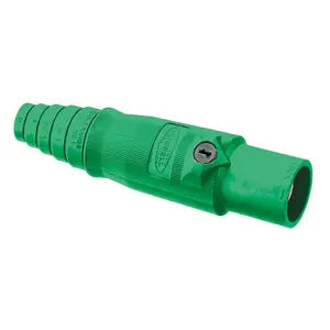 Green Male Single Pole Cam-Lock 600V-400A