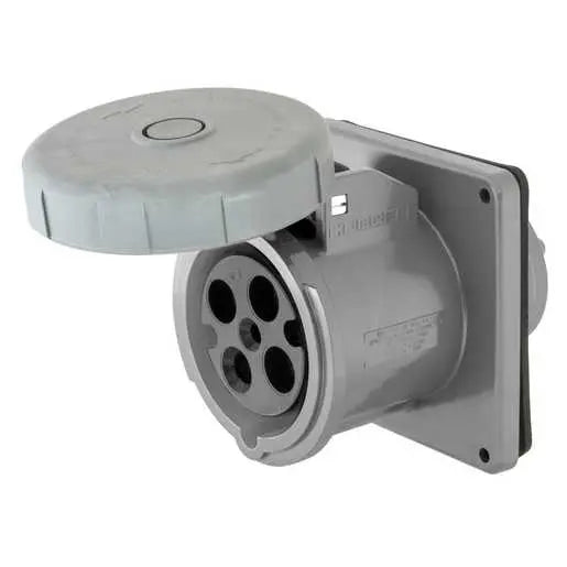 Pin & Sleeve 3 Pole 4 Wire Shore Receptacle