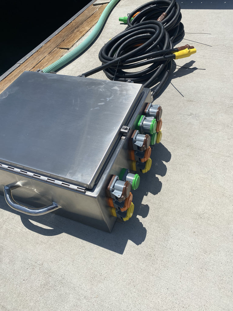 Shore Power Paralleling Proof Box – Pacific Marine Power Supply